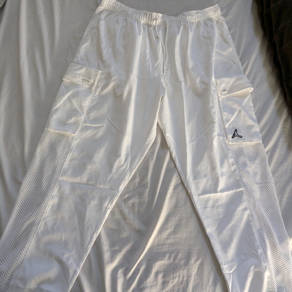 White Air Jordan Cargo Pants - Picture 1 of 7